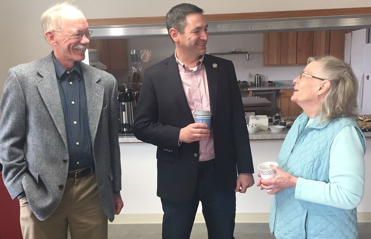 Officials talk in Boulder
